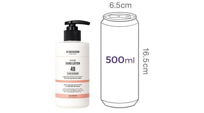 [더블유드레스룸 ] 대용량 퍼퓸 핸드로션 280ml No.49 피치블러썸