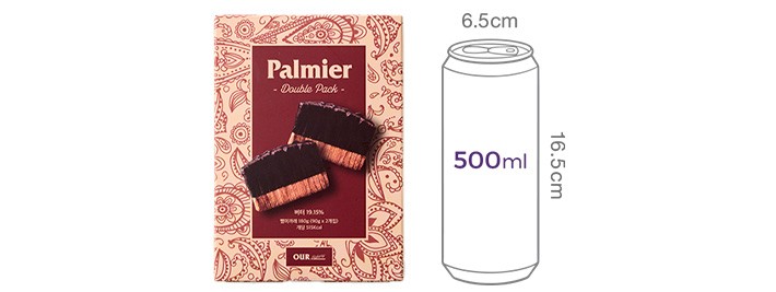 [아우어베이커리] 빨미까레 더블팩 (90g X 2개)