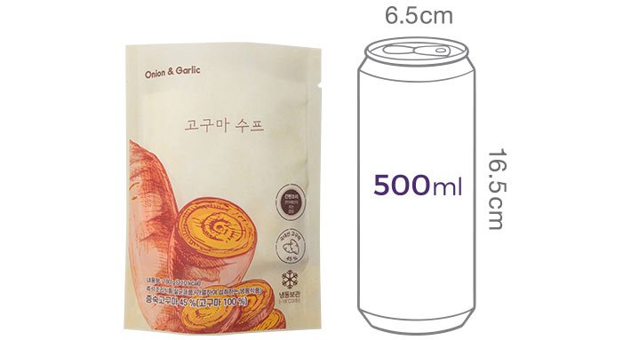 [어니언앤갈릭] 고구마 수프 180g