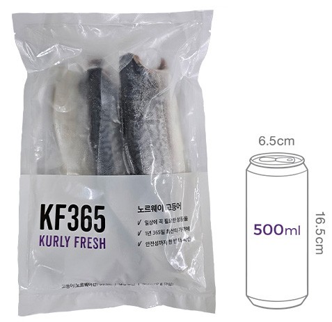 [KF365] 노르웨이 고등어 150~170g X 3입 (냉동)