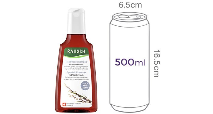 [라우쉬] 윌로우바크 트리트먼트 샴푸 (두피 안티에이징 샴푸)