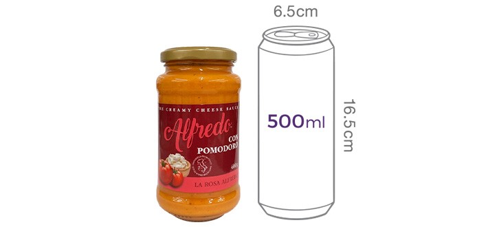 [디비타] 라 로사 알프레도 소스 400g