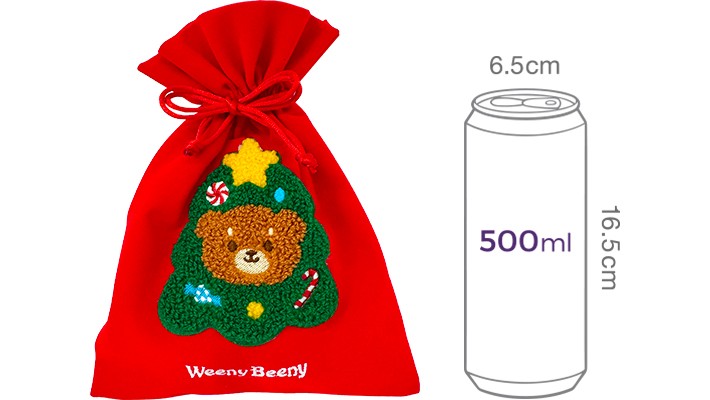 [위니비니] 산타의 크리스마스 젤리 파우치 250g