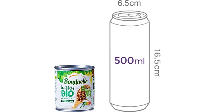 [봉듀엘] 유기농 렌틸콩 160g