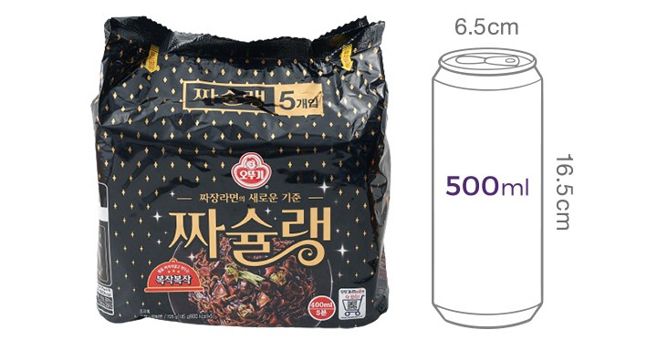 [오뚜기] 짜슐랭 5입