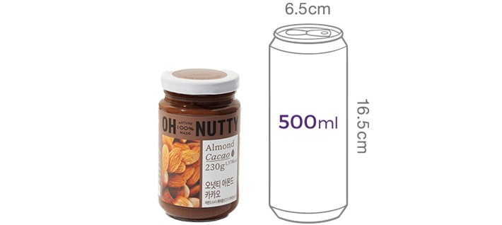 [오넛티] 아몬드 스프레드 (카카오) 230g