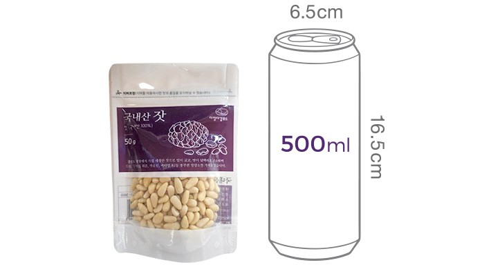 국산 평창 백잣 50g