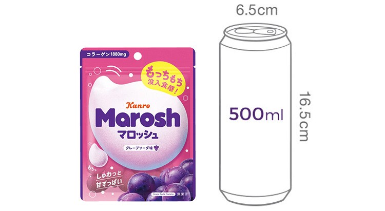 [칸로] 마로슈 포도소다맛 젤리 50g