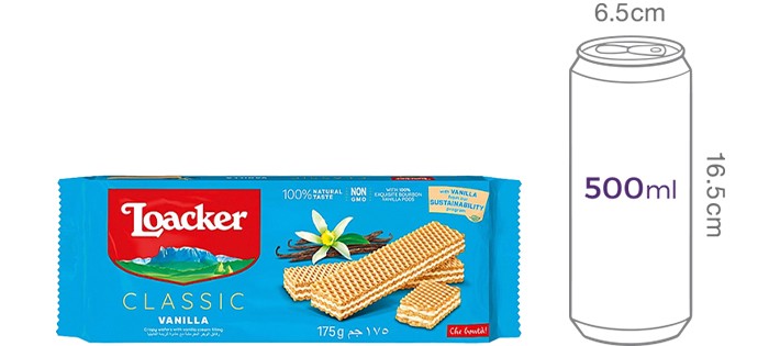 [로아커] 클래식 웨하스 (바닐라) 175g