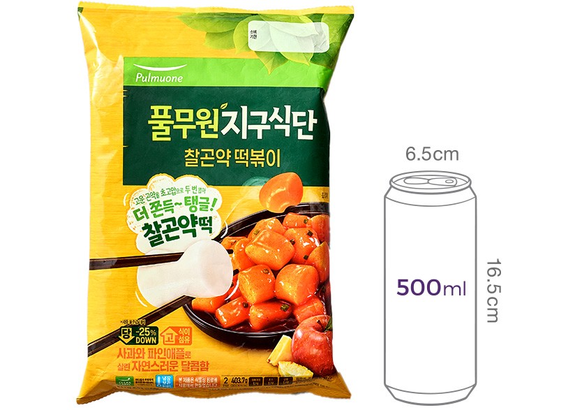 [풀무원] 지구식단 찰곤약 떡볶이