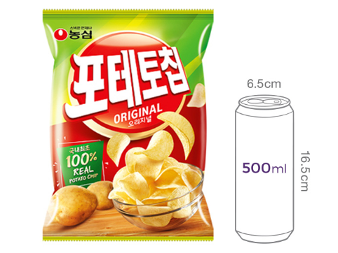 [농심] 포테토칩 오리지널 132g