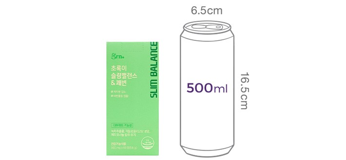 [GRN] 초록이 슬림밸런스&쾌변 1병 (30일분)