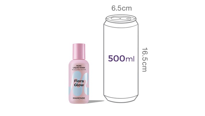 [마몽드] 플로라 글로우 로즈 리퀴드 마스크80ml 2개 세트  (+로즈 크림 25ml*2 본품 상당 용량 + 볼마스크)