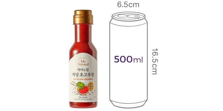 [마이노멀] 저당 초고추장 240g