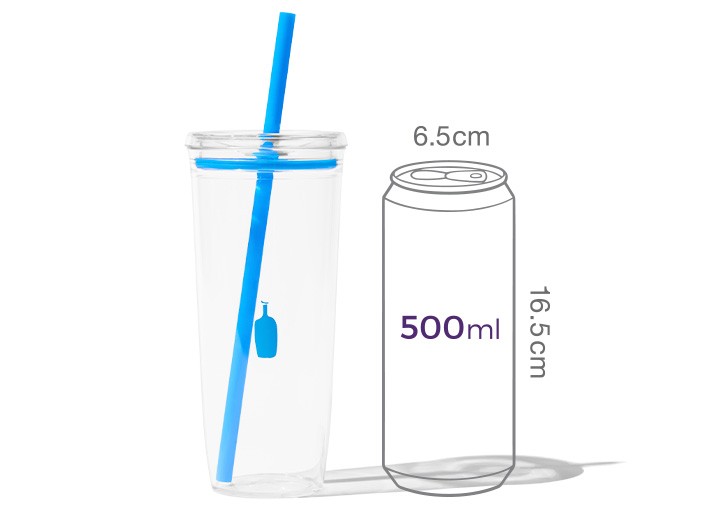 [블루보틀] 클리어 콜드 텀블러 20oz