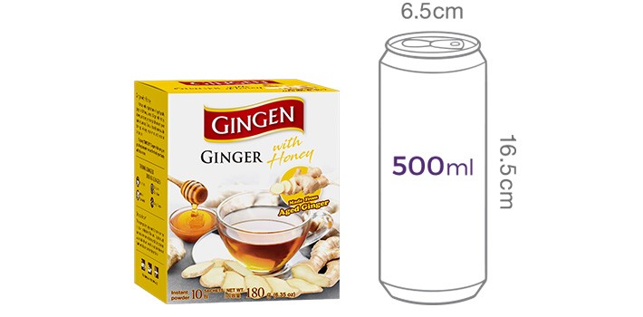  [진젠] 생강차 허니 (18g X 10개) 