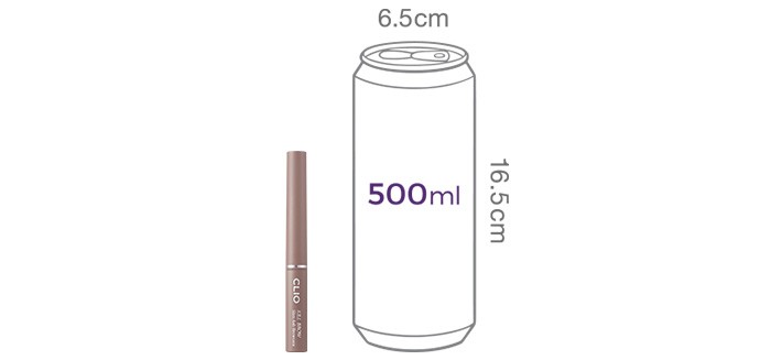 [클리오] 킬브로우 슬림애쉬 브로우카라 001 애쉬핑크