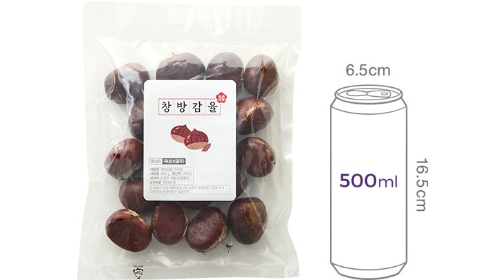 창방감율 칼집밤 400g