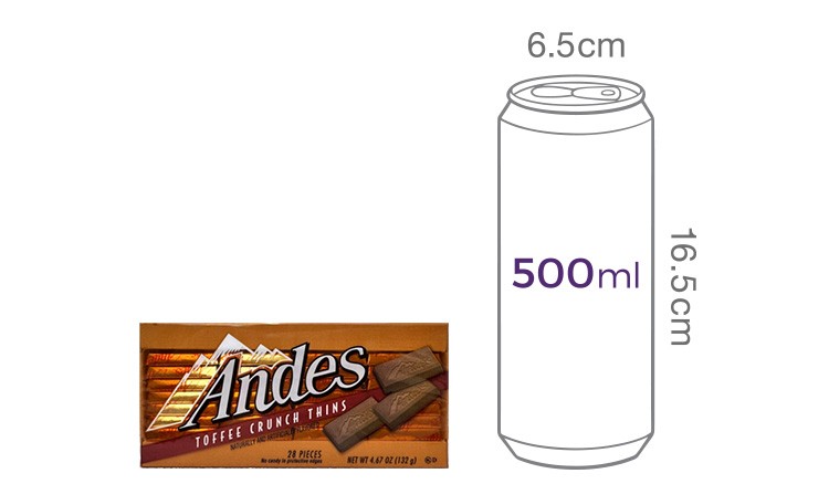 [앤디스] 토피 크런치 초콜릿 132g