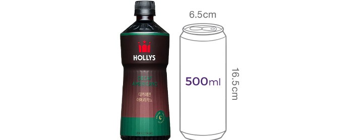 [할리스] 디카페인 아메리카노 RTD(450mL X 6병)