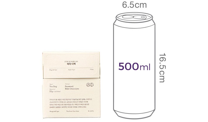 [맥파이앤타이거] 논카페인 티백 쑥차 (1.2g  X 10개입)