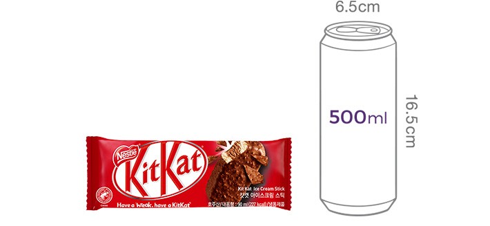 [킷캣] 아이스크림 90mL X 4개입