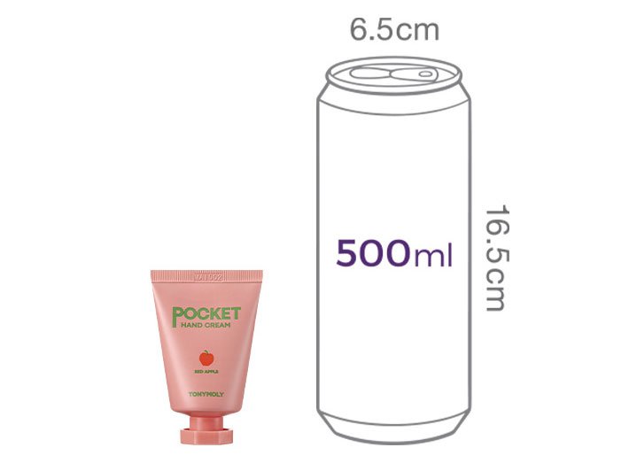 [토니모리] 포켓 핸드 크림 레드애플