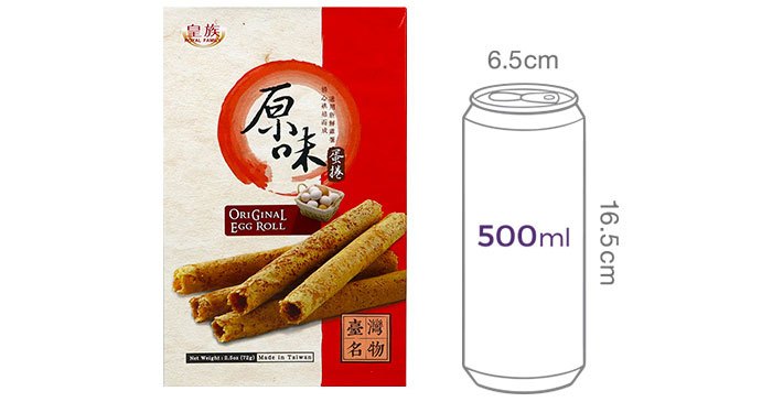 [로얄패밀리] 오리지널 에그롤 72g