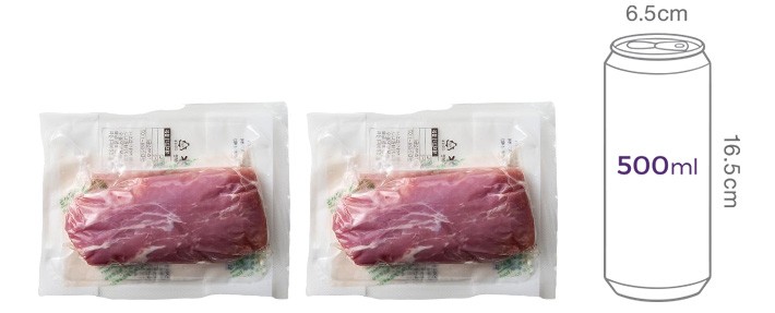 [KF365] 무항생제 한돈 안심 스테이크용 200g*2(냉장)