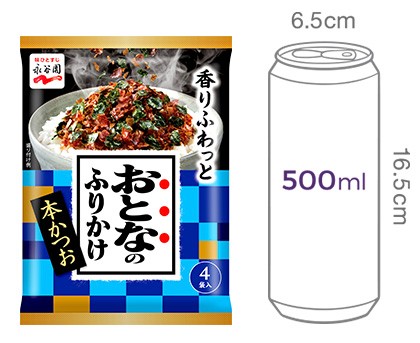 [나가타니엔] 오토나노 후리카케 혼가쓰오(가다랭이맛/4개입) 