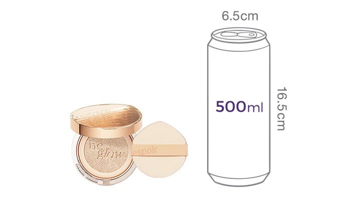 [에스쁘아] 비글로우 쿠션 뉴클래스 바닐라(본품1+퍼프1)