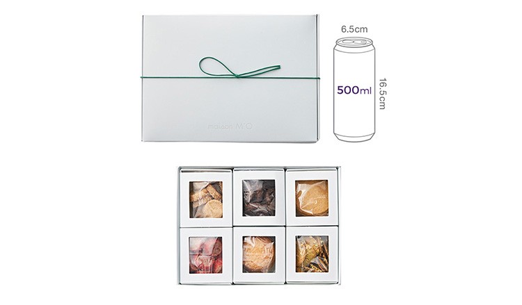 [선물세트] 메종엠오 쿠키 6종 세트 580g