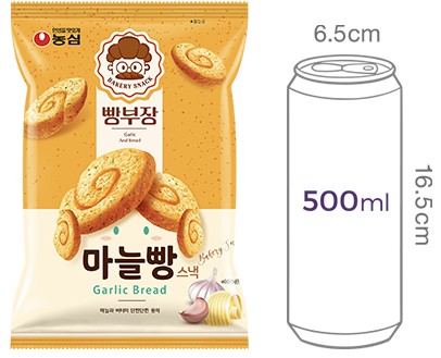 [농심] 빵부장 마늘빵 55g