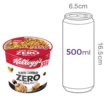 [켈로그] 첵스초코 쿠키앤크림 컵시리얼 35g