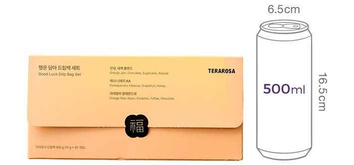 [테라로사] 행운 담아 드립백(10g X 30개)