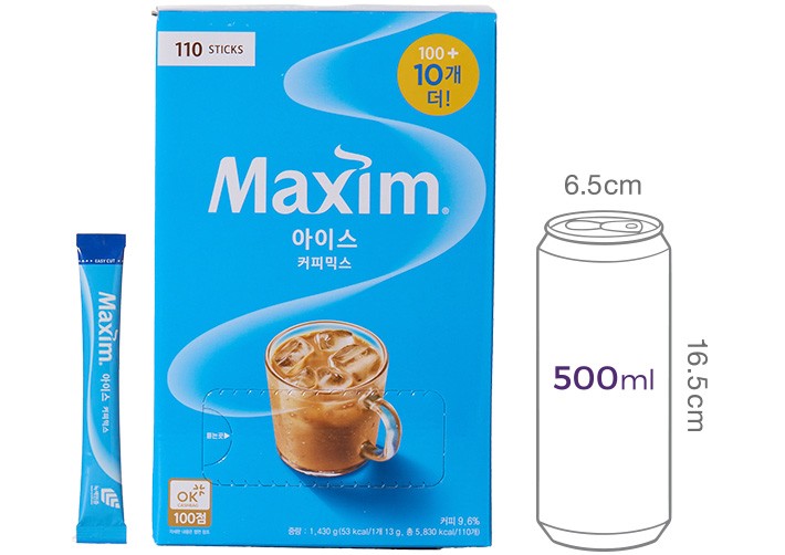 [맥심] 아이스믹스 (13g X 110개입)