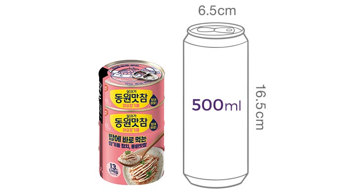 [동원] 동원맛참 마요참기름 90g x 4캔