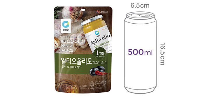 [청정원] 싱글 파우치 알리오올리오소스 100g