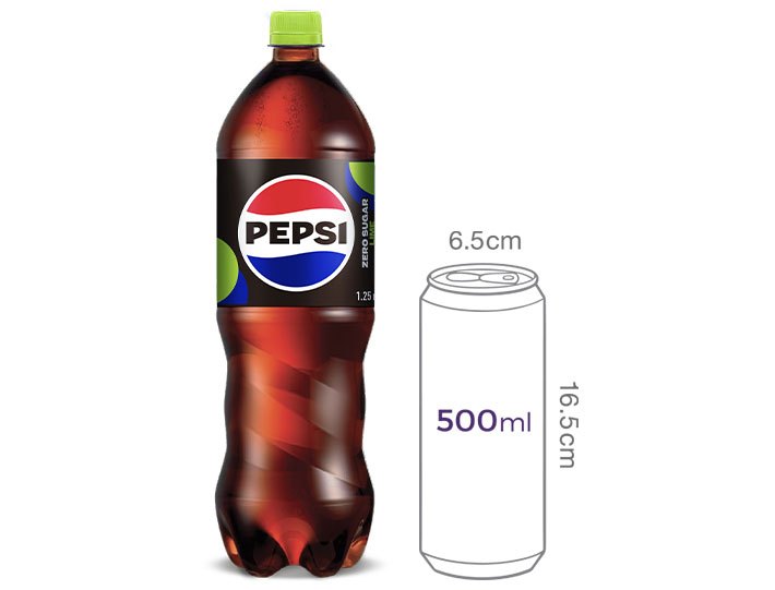 [펩시] 제로콜라 라임 1.25L