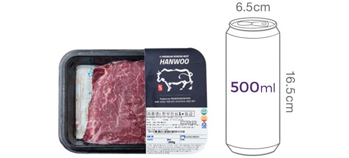 [태우한우] 1+ 한우 안심 스테이크 200g (냉장)