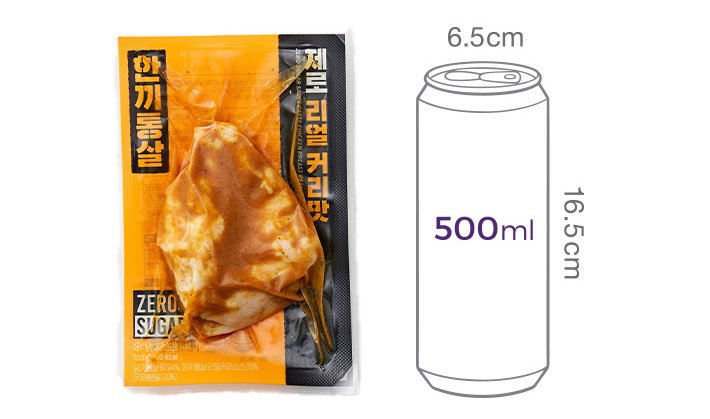 [한끼통살] 제로 리얼커리맛 1개입