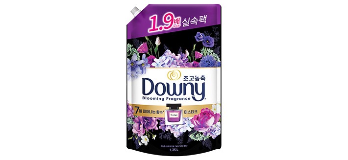 [다우니] 7일간 피어나는 향수 컬렉션 미스티크 1.35L (리필)