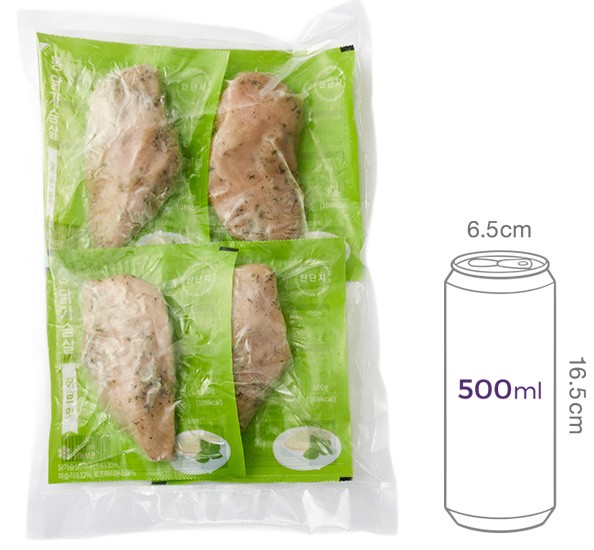 [탄단지] 통 닭가슴살 허브맛 (4개입)