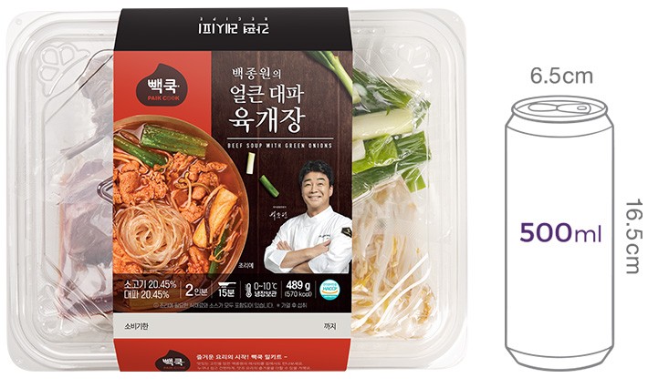 [빽쿡] 백종원의 얼큰 대파 육개장