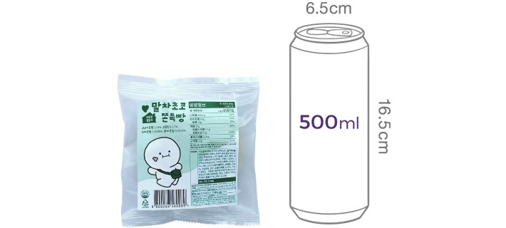 [이웃집통통이] 말차초코 쫀득빵 180g