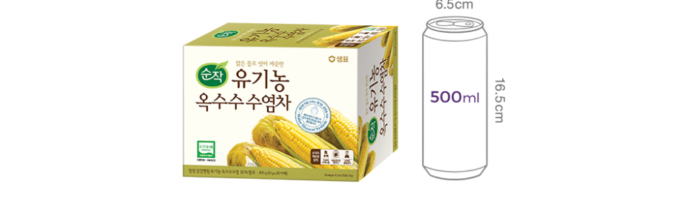 [샘표] 순작 유기농옥수수수염차 300g(10gx30입)