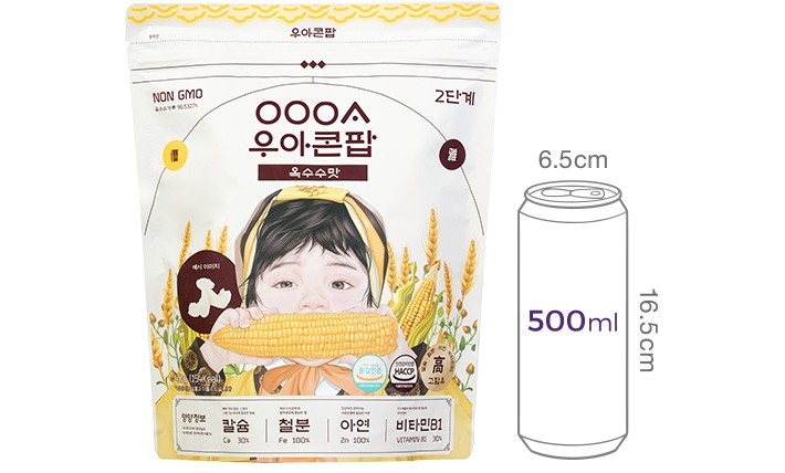 [우아] 콘팝 40g