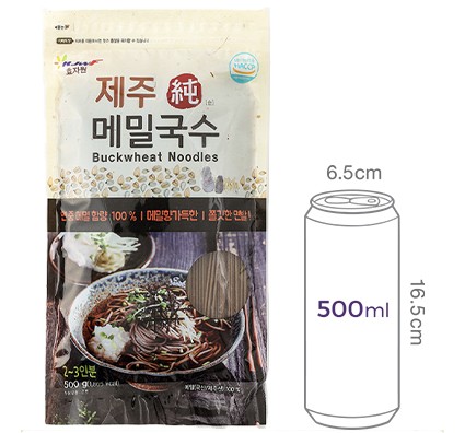 [효자원] 제주 순 메밀국수 500g