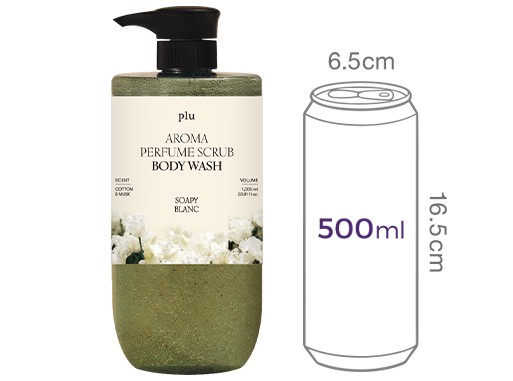 [플루] 아로마 퍼퓸 스크럽 바디워시 1000ml 소피블랑