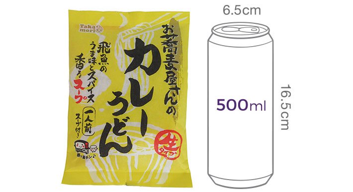 [다카모리] 카레우동 195g